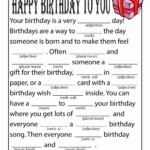 30 Birthday Mad Libs Printable In 2020 Happy Birthday Teacher