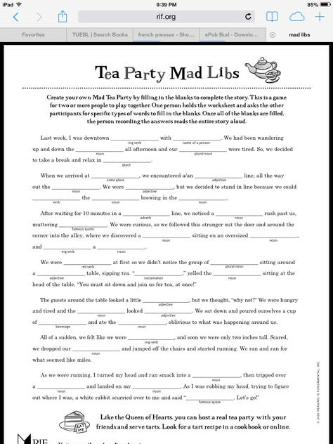 47 Ideas Christmas Games For Work Mad Libs For 2019 Tea Time Party 