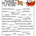 Fun Christmas Games Christmas Mad Libs Christmas Mad Libs Christmas