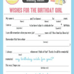 INSTANT DOWNLOAD Mad Libs BIRTHDAY Presents Birthday Mad Libs