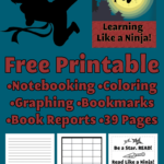 Learning Like A Ninja Free Printable Set Mad Libs Printable