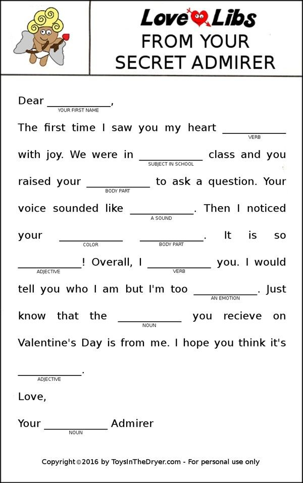 Mad Libs Love Libs Valentines Mad Libs For Adults Funny Mad Libs