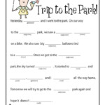 Mad Libs Online Free Printable FREE Trip To The Park Mad Libs