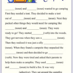 Mad Libs Printable Sleepover 2022 Printablemadlibs