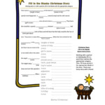 Nativity Sunday School Game Similar To Mad Libs Teach For Jesus