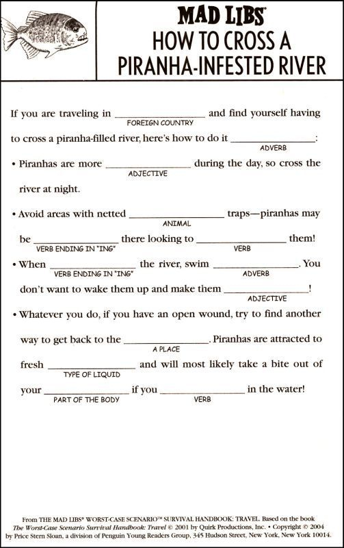 Printable Mad Libs Funny Mad Libs Mad Libs