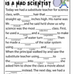 Science Mad Libs Worksheets Free Download Goodimg co