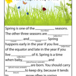 Spring Ad Libs Word Games Woo Jr Kids Activities Children s