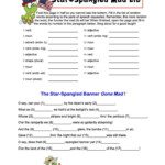 Star Spangled Mad Lib Free Printable Family Educational Resources