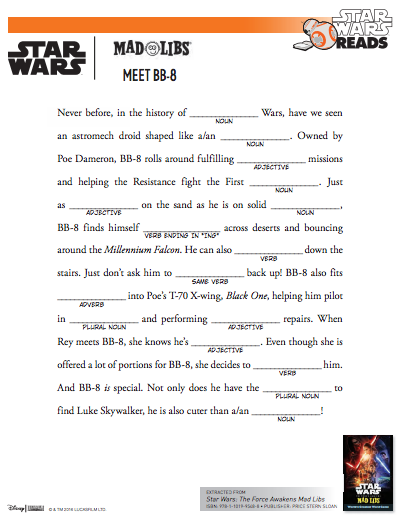 The Library Voice Celebrate Star Wars Reads With A Little Making This 