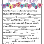 Valentine s Day Mad Libs My Sister s Suitcase Packed With