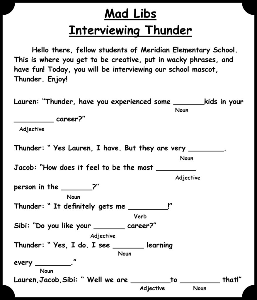 10 Best Office Mad Libs Printable Printablee Staff Activities