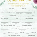 3 Exciting Bridal Shower Games Printables Fun Bridal Shower Games