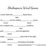 30 Shakespeare Activities And Printables For The Classroom