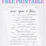 Bridal Mad Libs Free Printable