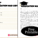 Free Printable Grad Libs Or Graduation Mad Libs Game