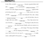 Free Printable Mad Libs Worksheets For Adults