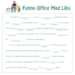 Free Printable Office Mad Libs 2022 Printablemadlibs