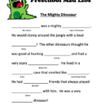 Get Two FREE Preschool Mad Libs Printables Here And Enjoy Some Sweet