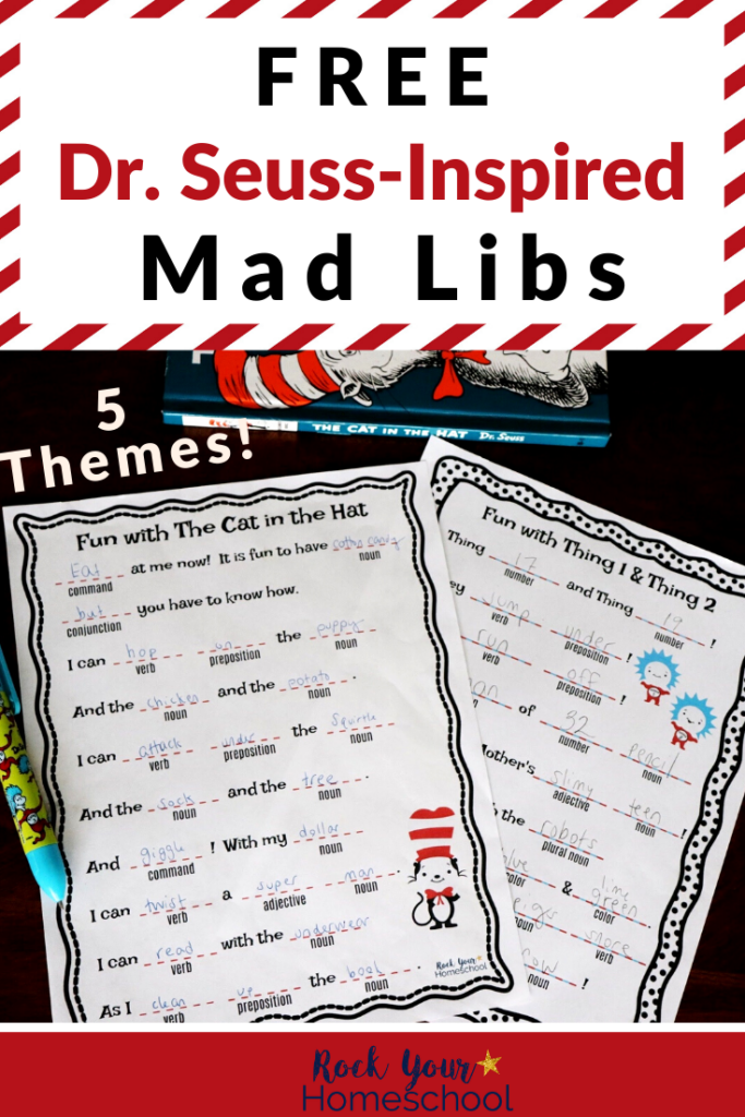 Have A Blast With Your Kids Using This Free Printable Pack Of Dr Seuss 