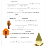 Mad Libs In Spanish Printables Printable Word Searches