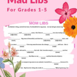 Mother s Day Mad Libs In 2021 Mothers Day Printable Mad Libs
