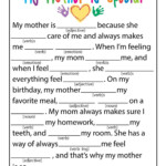 Mother s Day Mad Libs To Share A Laugh With Mom On Her Special Day