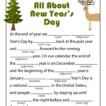 New Years Ad Libs Printable Games New Years Activities Activities