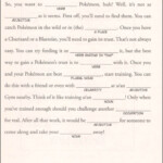 Pokemon Mad Libs Free Printable 2023 Printablemadlibs