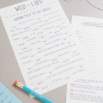 Print Your Own Wedding Mad libs For FREE 9 Themes Wedding Mad Libs