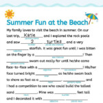 Take A Fun Family Visit To The Beach With This Wacky Summer themed Mad