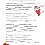 This Christmas Mad Libs Printable Is A Great Way To Have Some Fun With