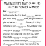 Valentine s Day Mad Libs free Printable From Www sisterssuitcaseblog