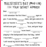 Valentine s Day Mad Libs My Sister s Suitcase Packed With Creativity